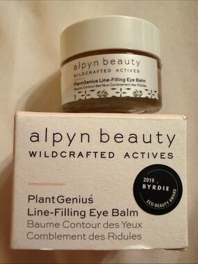 NEW Alpyn Beauty PlantGenius Line-Filling Eye Balm full size 0.5 fl oz / 14 ml